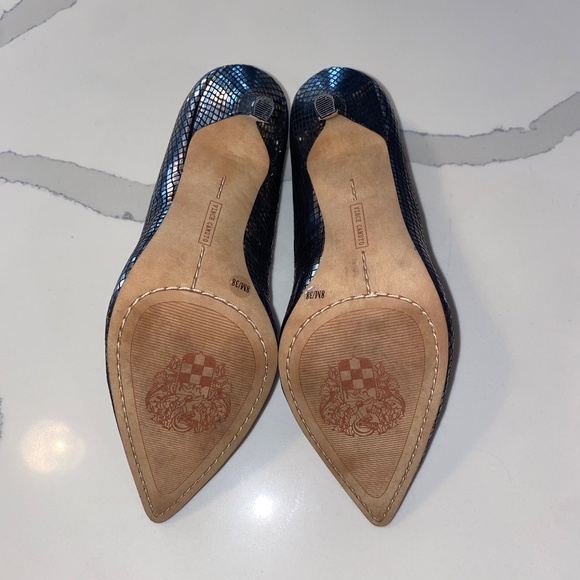 Vince Camito Harty Urban Black Metal Snake US Size 8 - Picture 6 of 13